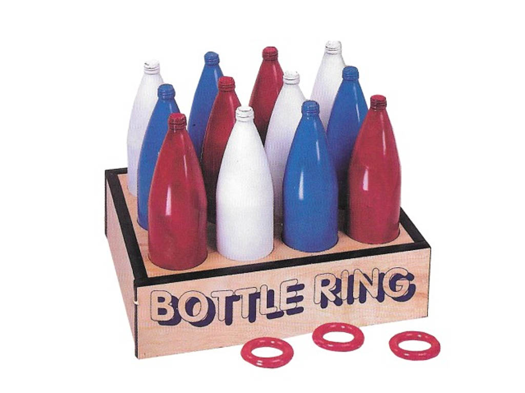 Red White Blue Bottle Ring