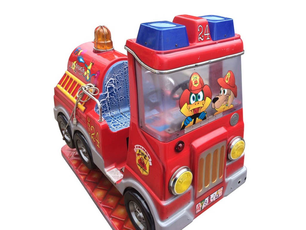 Fire Truck Deluxe Kiddie Ride