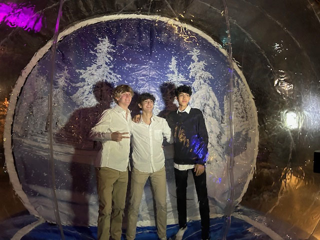 Inflatable Snow Globe Photo Station