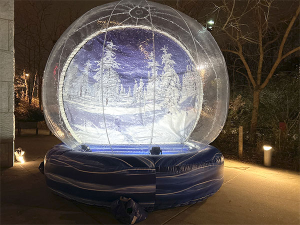Inflatable Snow Globe Photo Station